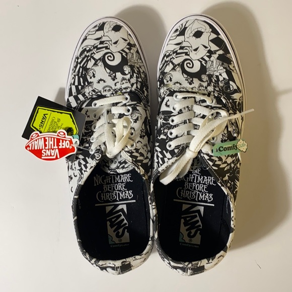 NWT Vans Authentic Disney The Nightmare Before Christmas 10.5